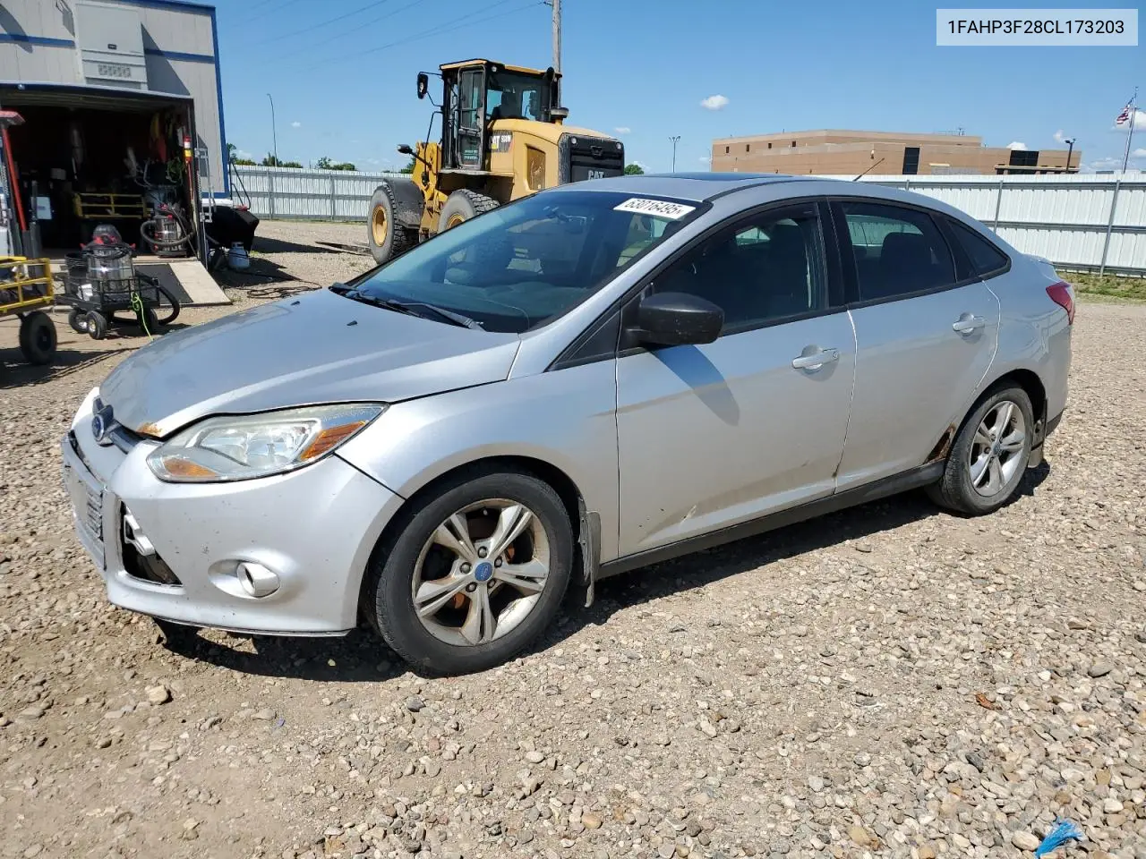 2012 Ford Focus Se VIN: 1FAHP3F28CL173203 Lot: 63016495