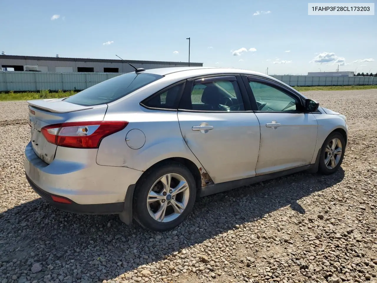 2012 Ford Focus Se VIN: 1FAHP3F28CL173203 Lot: 63016495