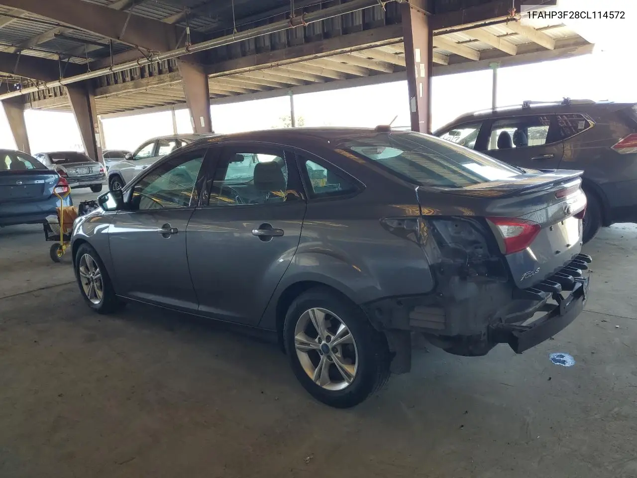 2012 Ford Focus Se VIN: 1FAHP3F28CL114572 Lot: 63053035