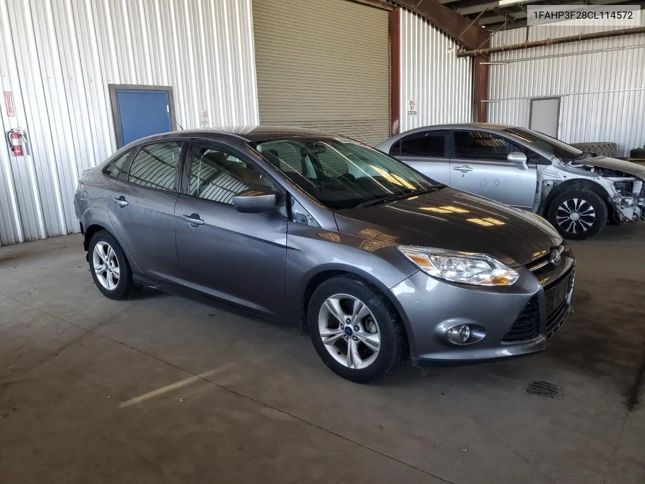 2012 Ford Focus Se VIN: 1FAHP3F28CL114572 Lot: 63053035