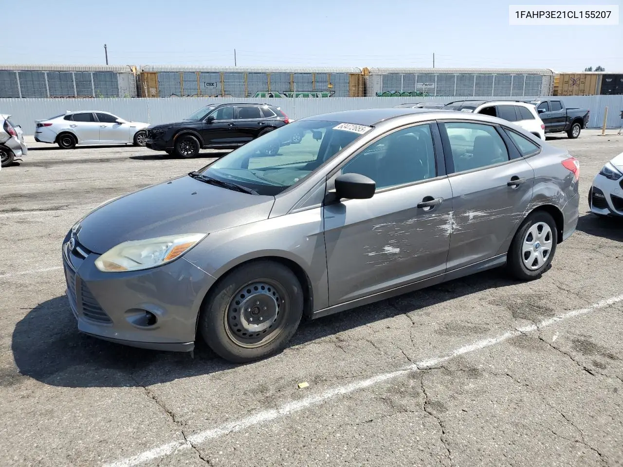 2012 Ford Focus S VIN: 1FAHP3E21CL155207 Lot: 63472655