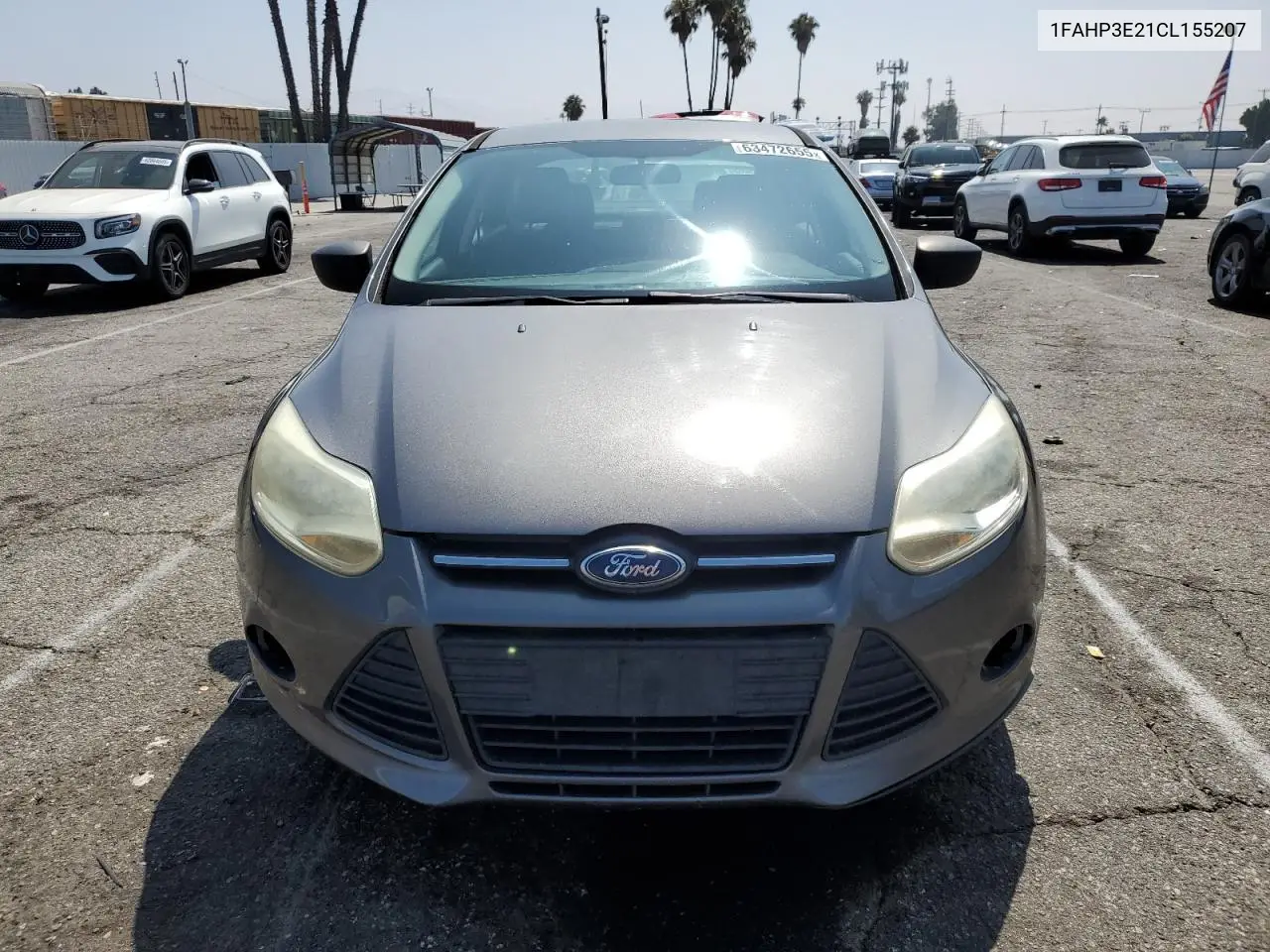 2012 Ford Focus S VIN: 1FAHP3E21CL155207 Lot: 63472655