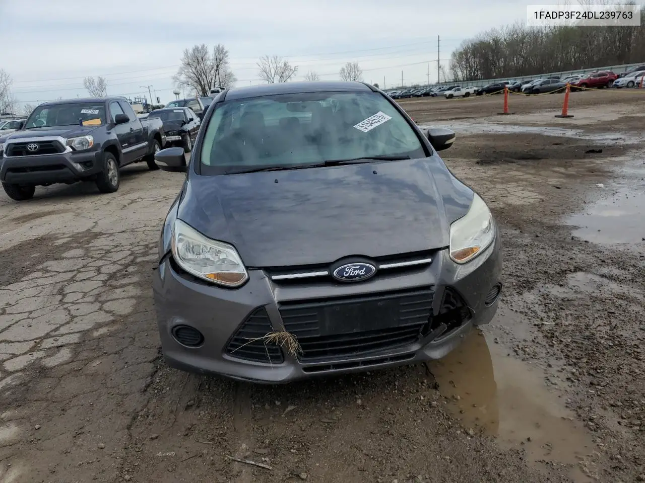 2013 Ford Focus Se VIN: 1FADP3F24DL239763 Lot: 51545575