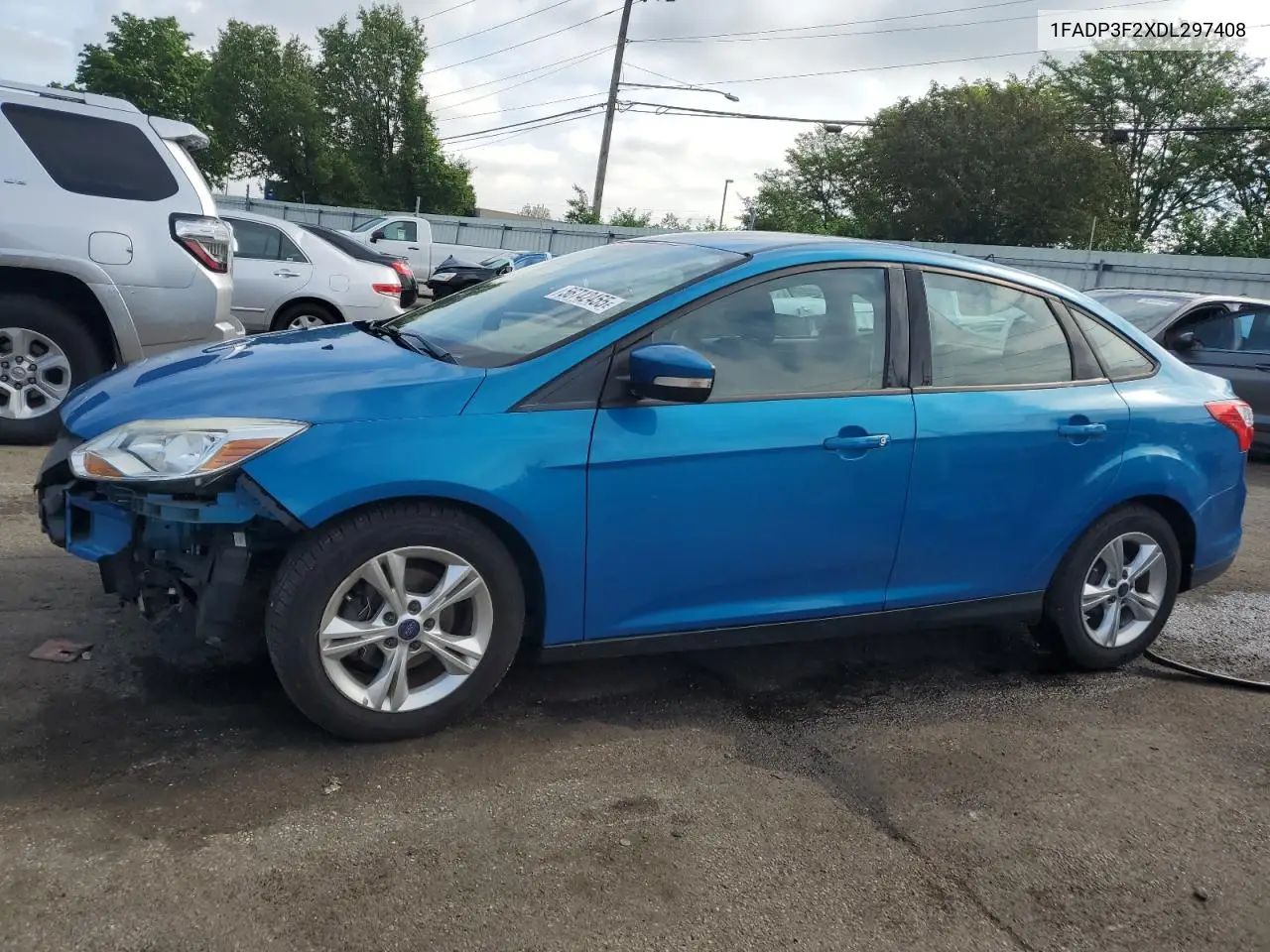 2013 Ford Focus Se VIN: 1FADP3F2XDL297408 Lot: 56742455