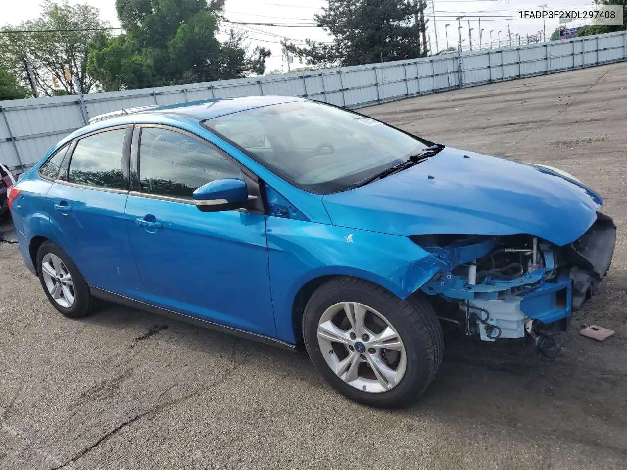 2013 Ford Focus Se VIN: 1FADP3F2XDL297408 Lot: 56742455