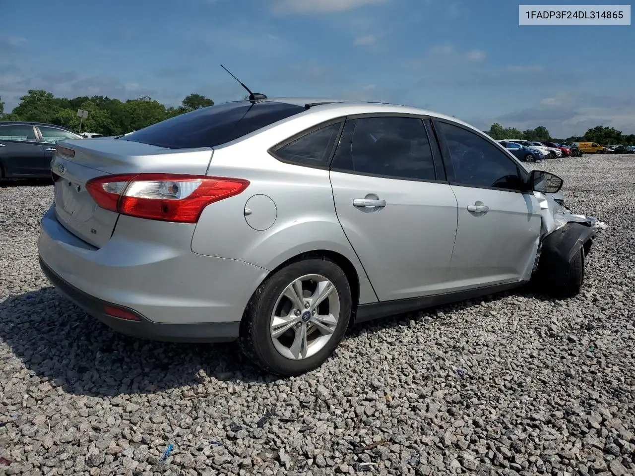 2013 Ford Focus Se VIN: 1FADP3F24DL314865 Lot: 56746215
