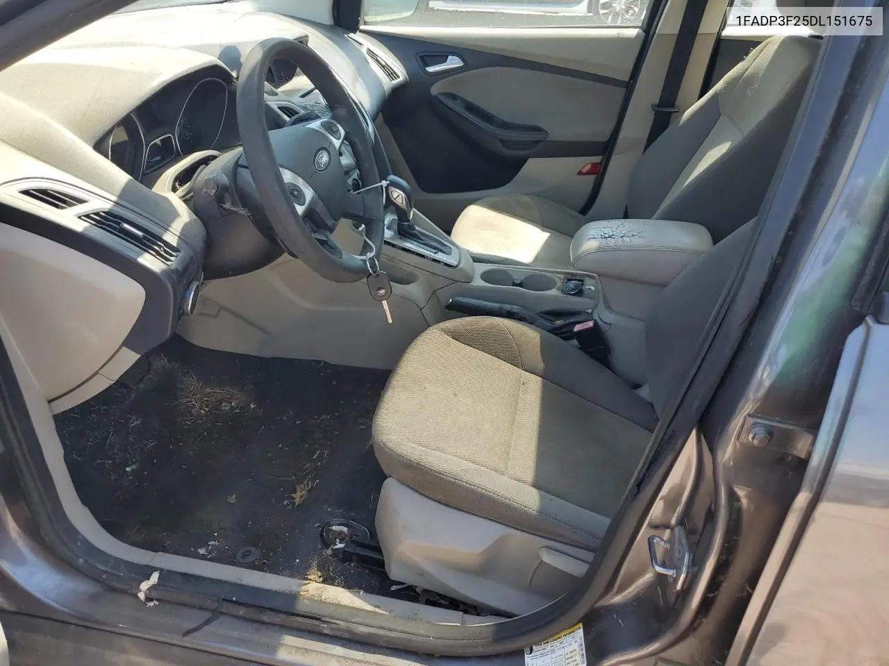 2013 Ford Focus Se VIN: 1FADP3F25DL151675 Lot: 56904195