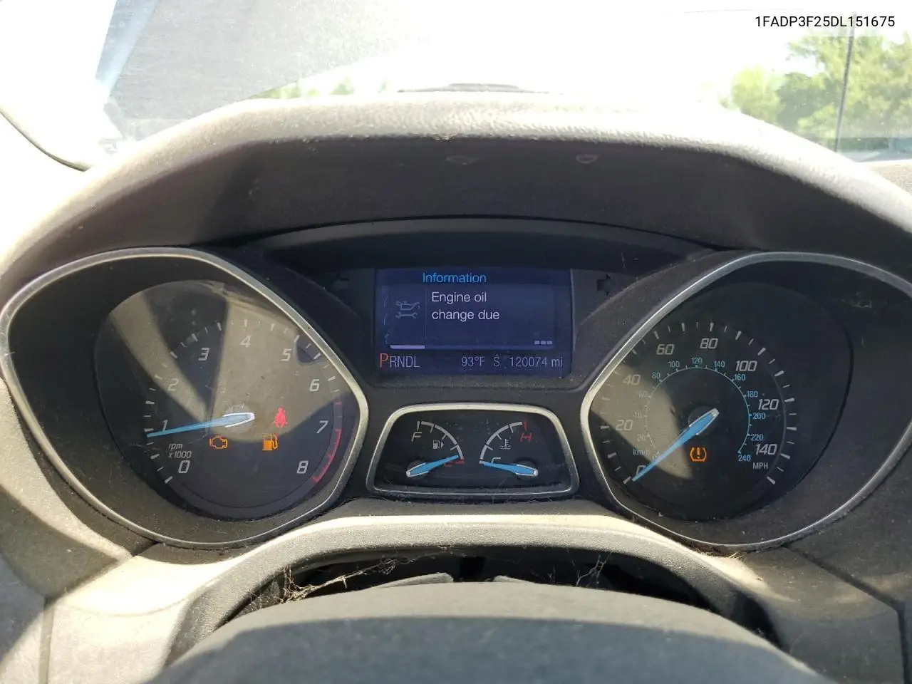 2013 Ford Focus Se VIN: 1FADP3F25DL151675 Lot: 56904195