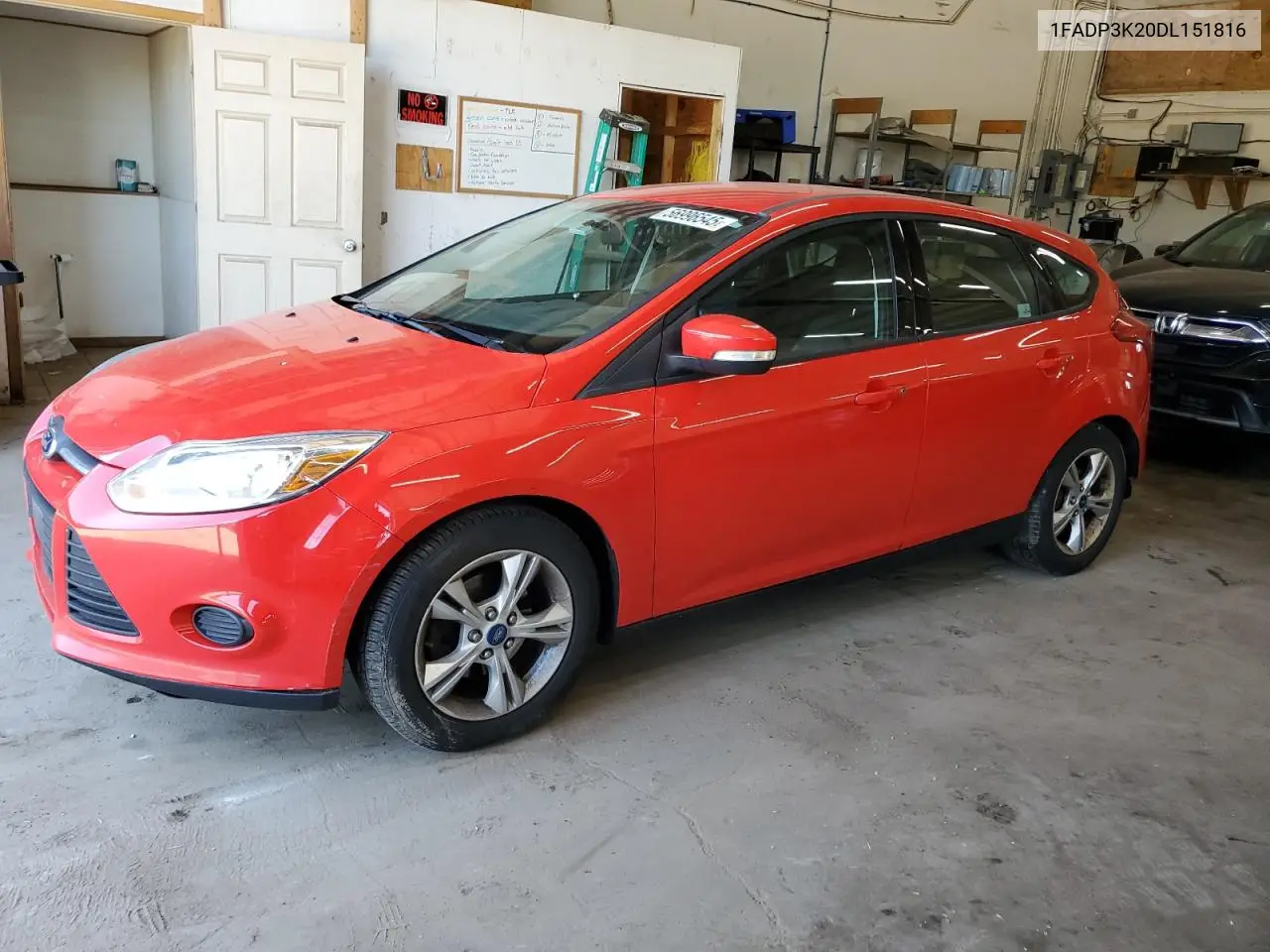 2013 Ford Focus Se VIN: 1FADP3K20DL151816 Lot: 56996545