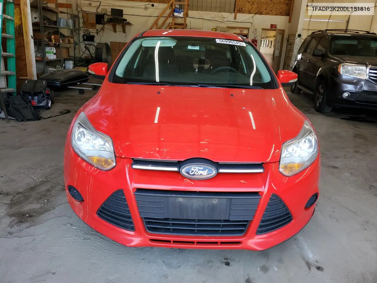 2013 Ford Focus Se VIN: 1FADP3K20DL151816 Lot: 56996545