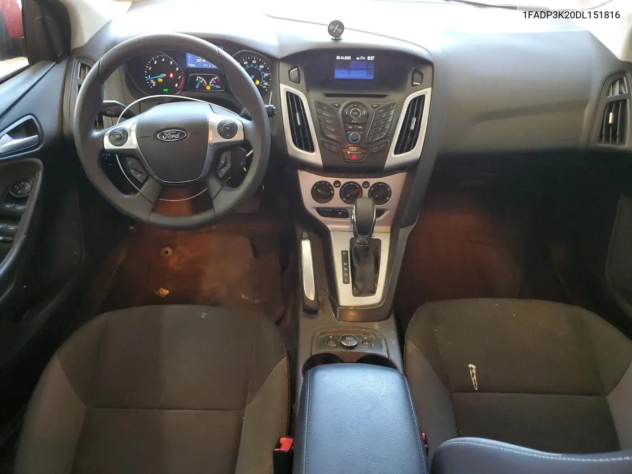 2013 Ford Focus Se VIN: 1FADP3K20DL151816 Lot: 56996545