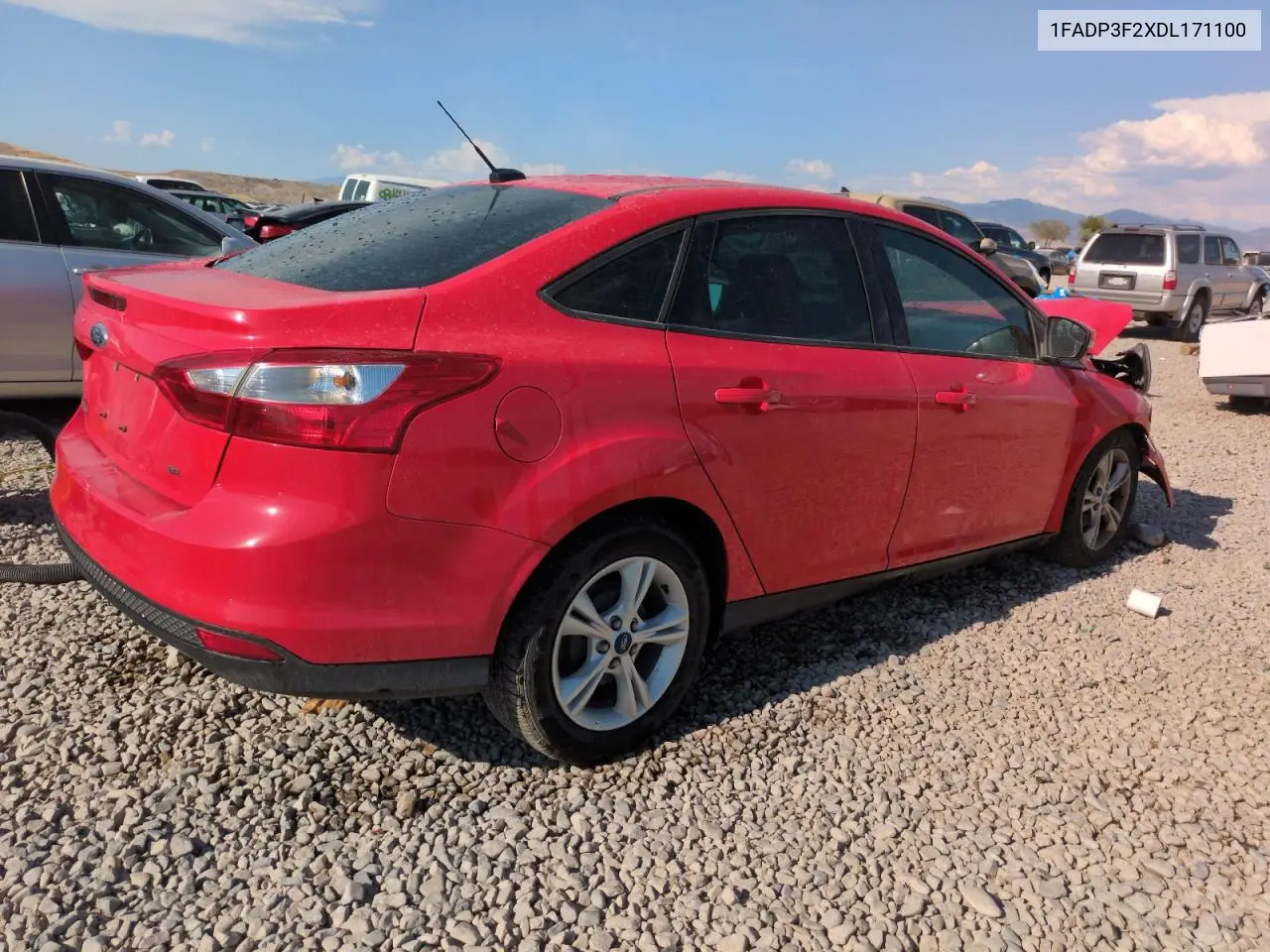 2013 Ford Focus Se VIN: 1FADP3F2XDL171100 Lot: 61307815