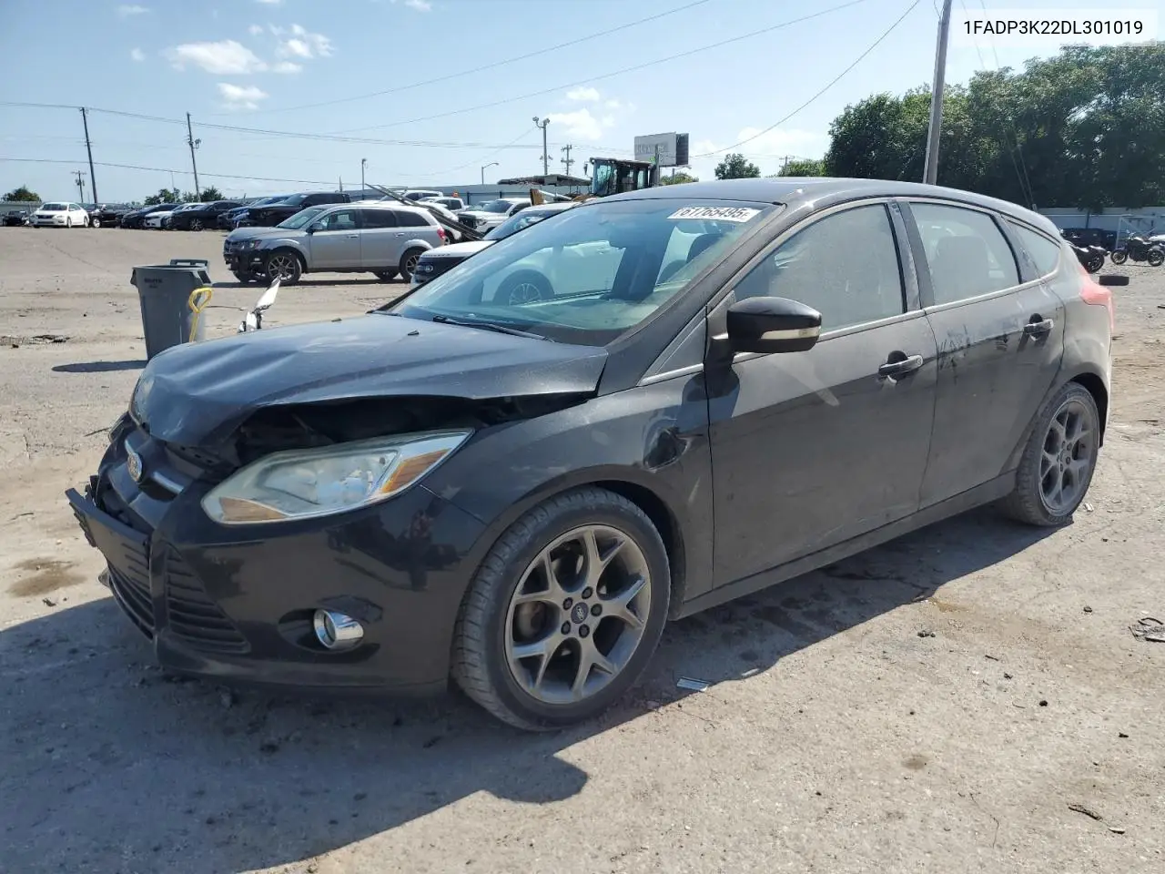 2013 Ford Focus Se VIN: 1FADP3K22DL301019 Lot: 61765495