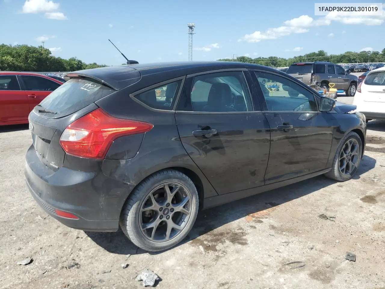 2013 Ford Focus Se VIN: 1FADP3K22DL301019 Lot: 61765495