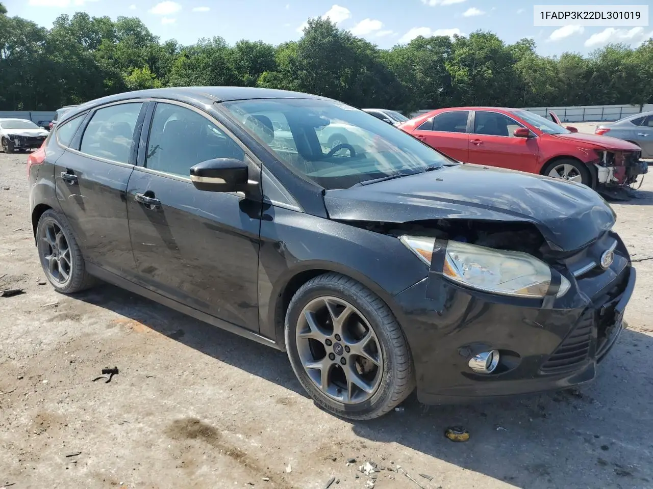 2013 Ford Focus Se VIN: 1FADP3K22DL301019 Lot: 61765495