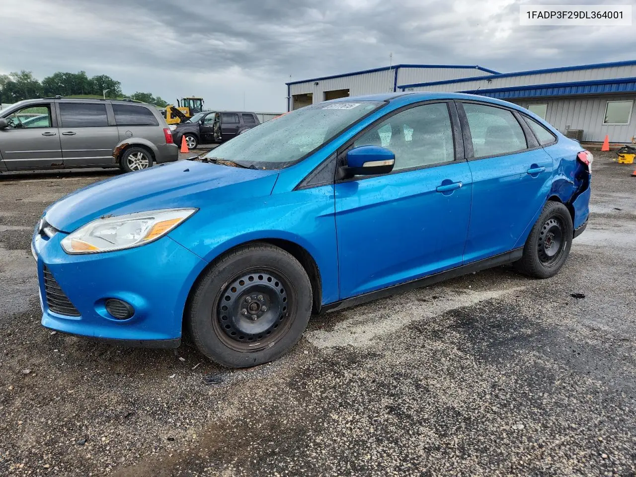 2013 Ford Focus Se VIN: 1FADP3F29DL364001 Lot: 61777615