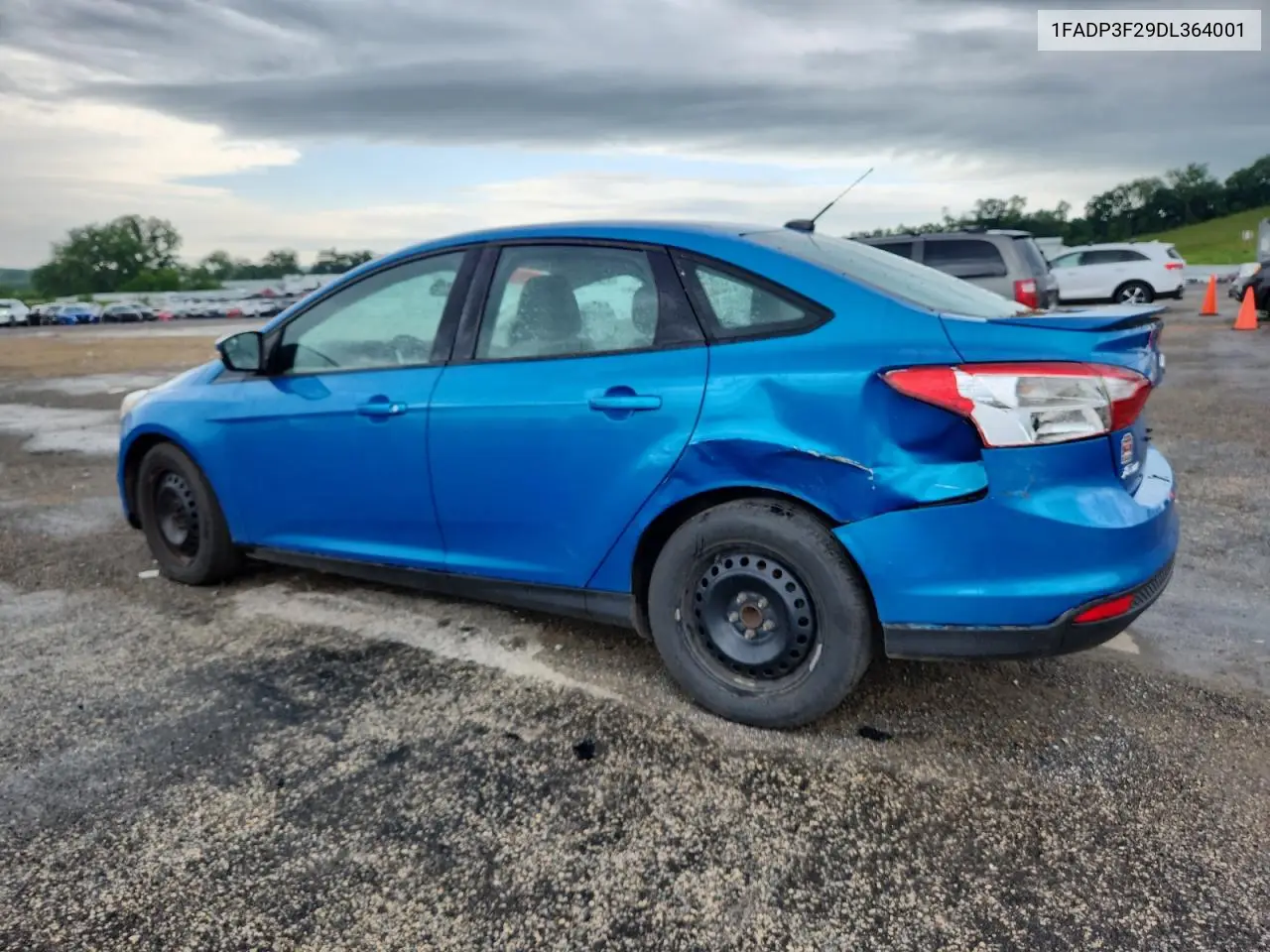 2013 Ford Focus Se VIN: 1FADP3F29DL364001 Lot: 61777615