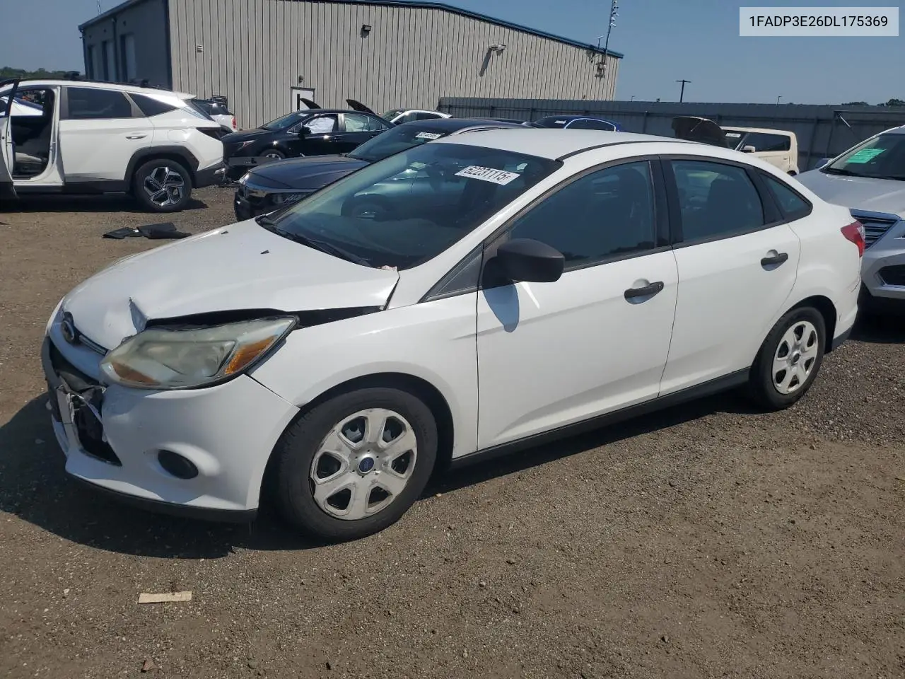 2013 Ford Focus S VIN: 1FADP3E26DL175369 Lot: 62231115