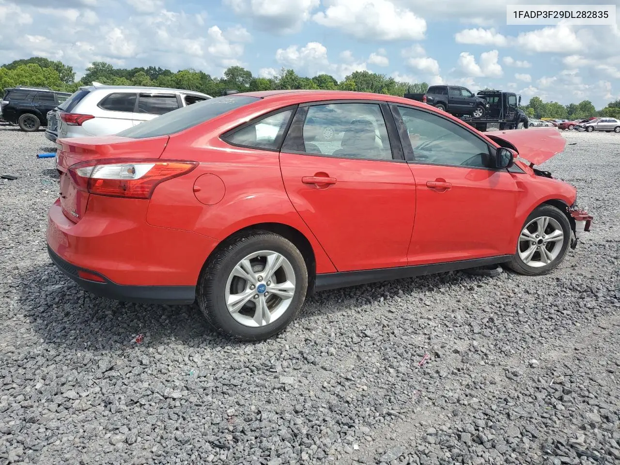 2013 Ford Focus Se VIN: 1FADP3F29DL282835 Lot: 62412375