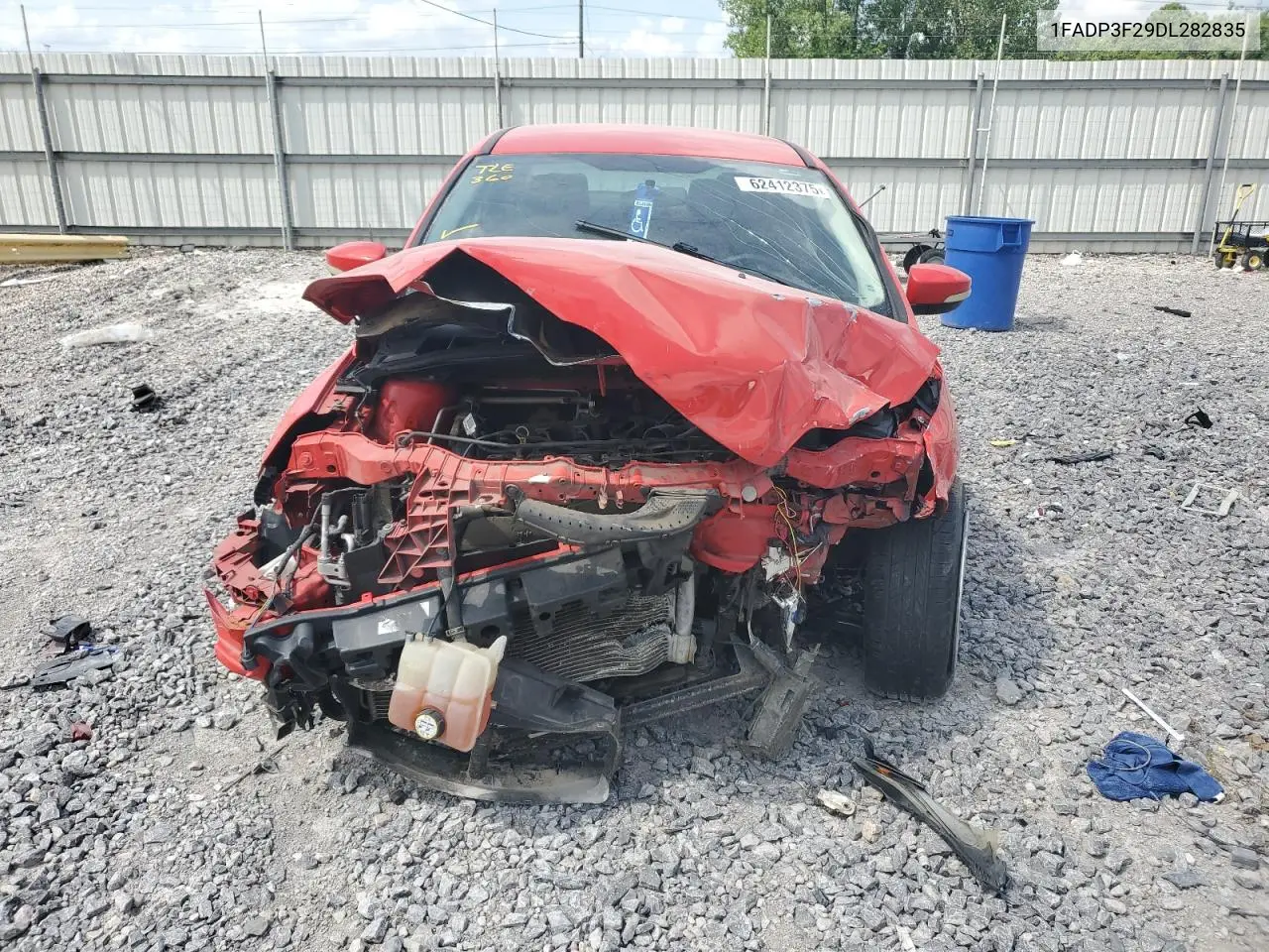 2013 Ford Focus Se VIN: 1FADP3F29DL282835 Lot: 62412375