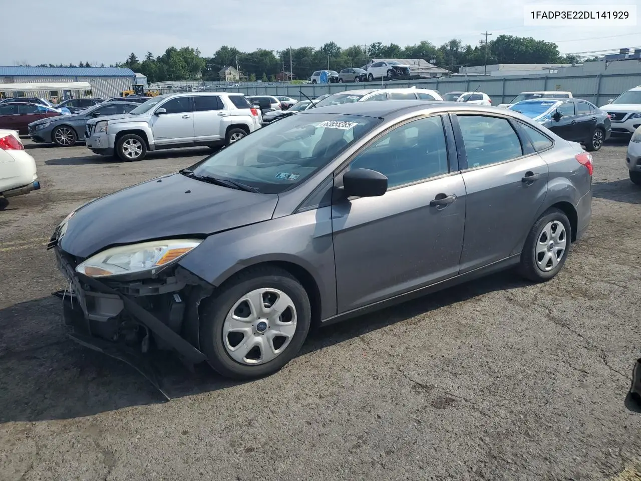 2013 Ford Focus S VIN: 1FADP3E22DL141929 Lot: 62655285