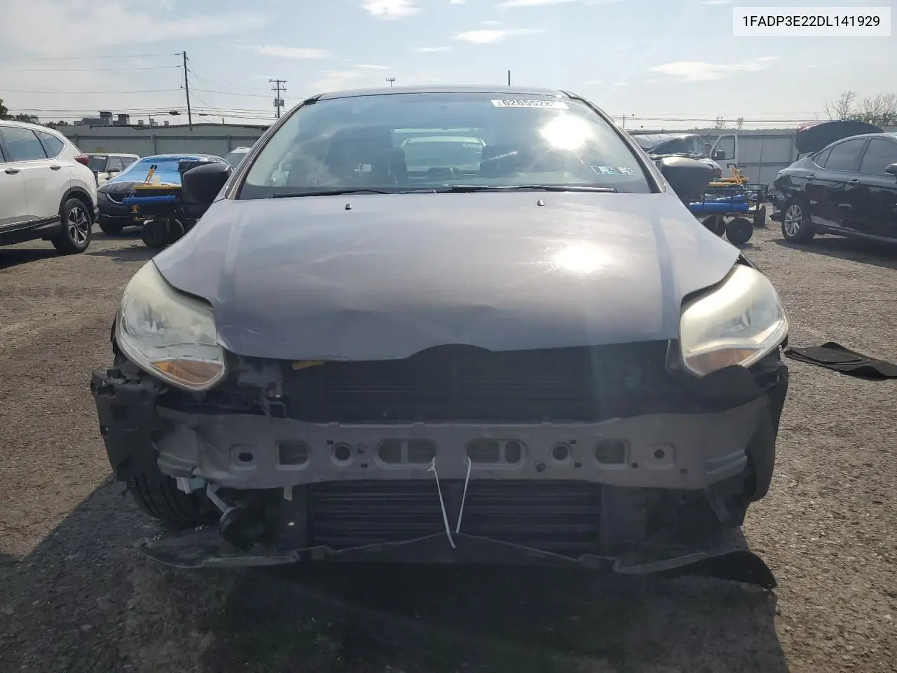 2013 Ford Focus S VIN: 1FADP3E22DL141929 Lot: 62655285