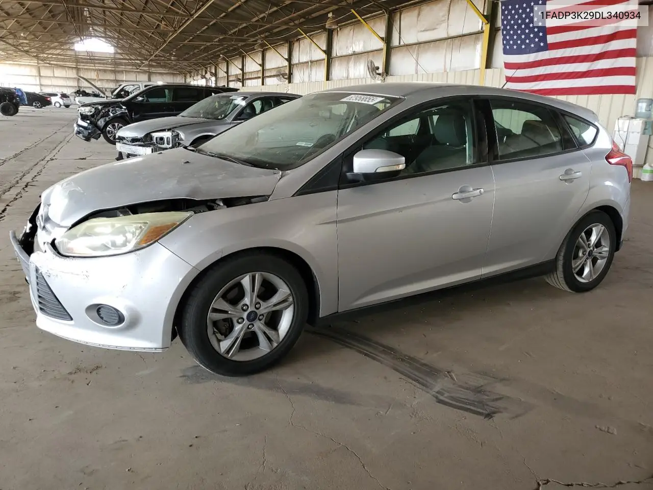2013 Ford Focus Se VIN: 1FADP3K29DL340934 Lot: 62958855