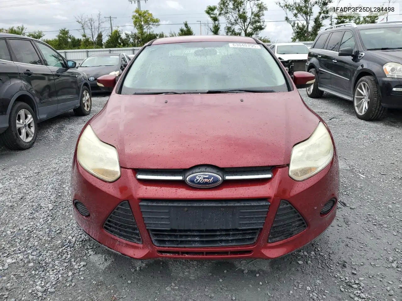 2013 Ford Focus Se VIN: 1FADP3F25DL284498 Lot: 63040795