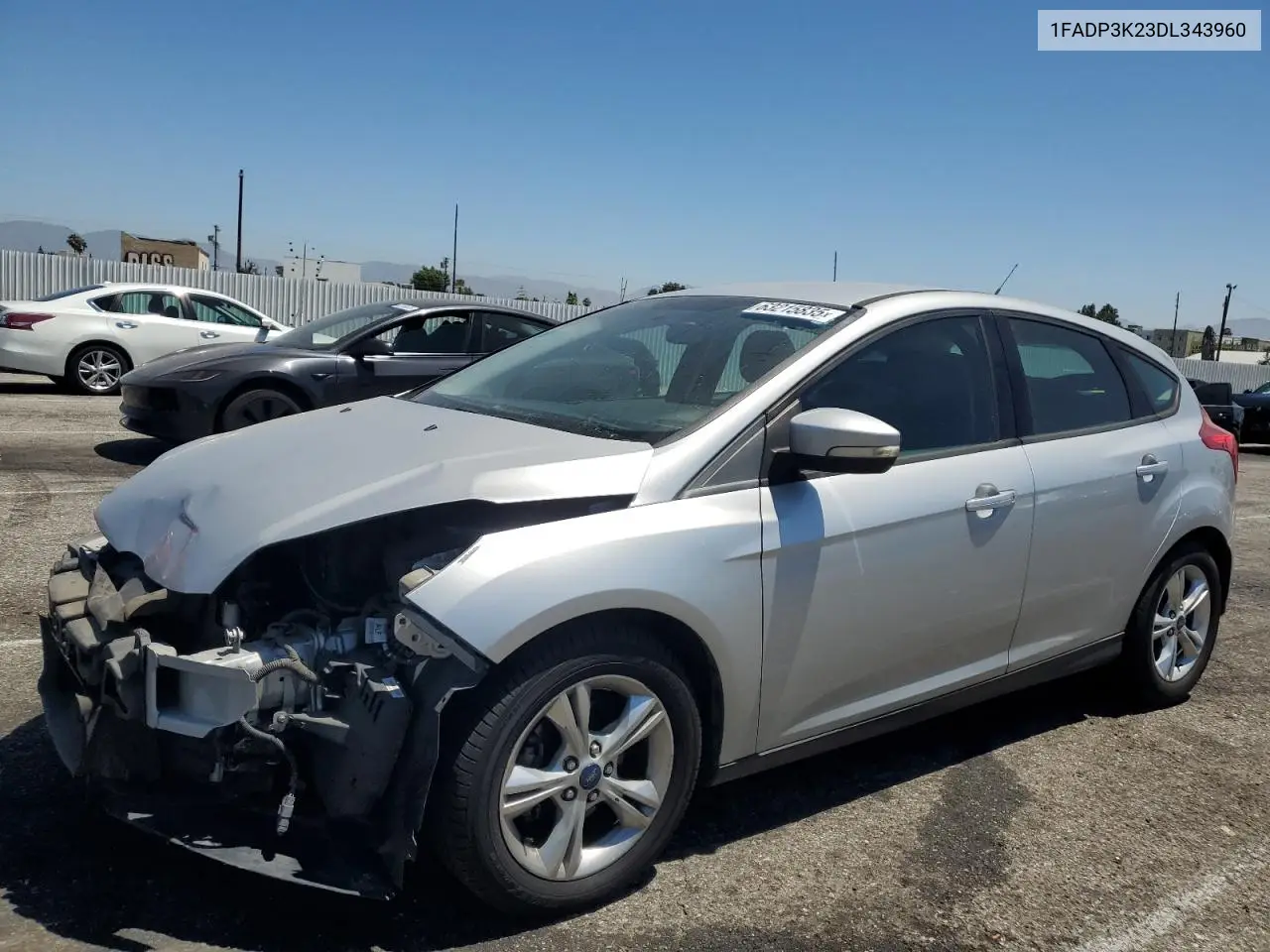 2013 Ford Focus Se VIN: 1FADP3K23DL343960 Lot: 63215835