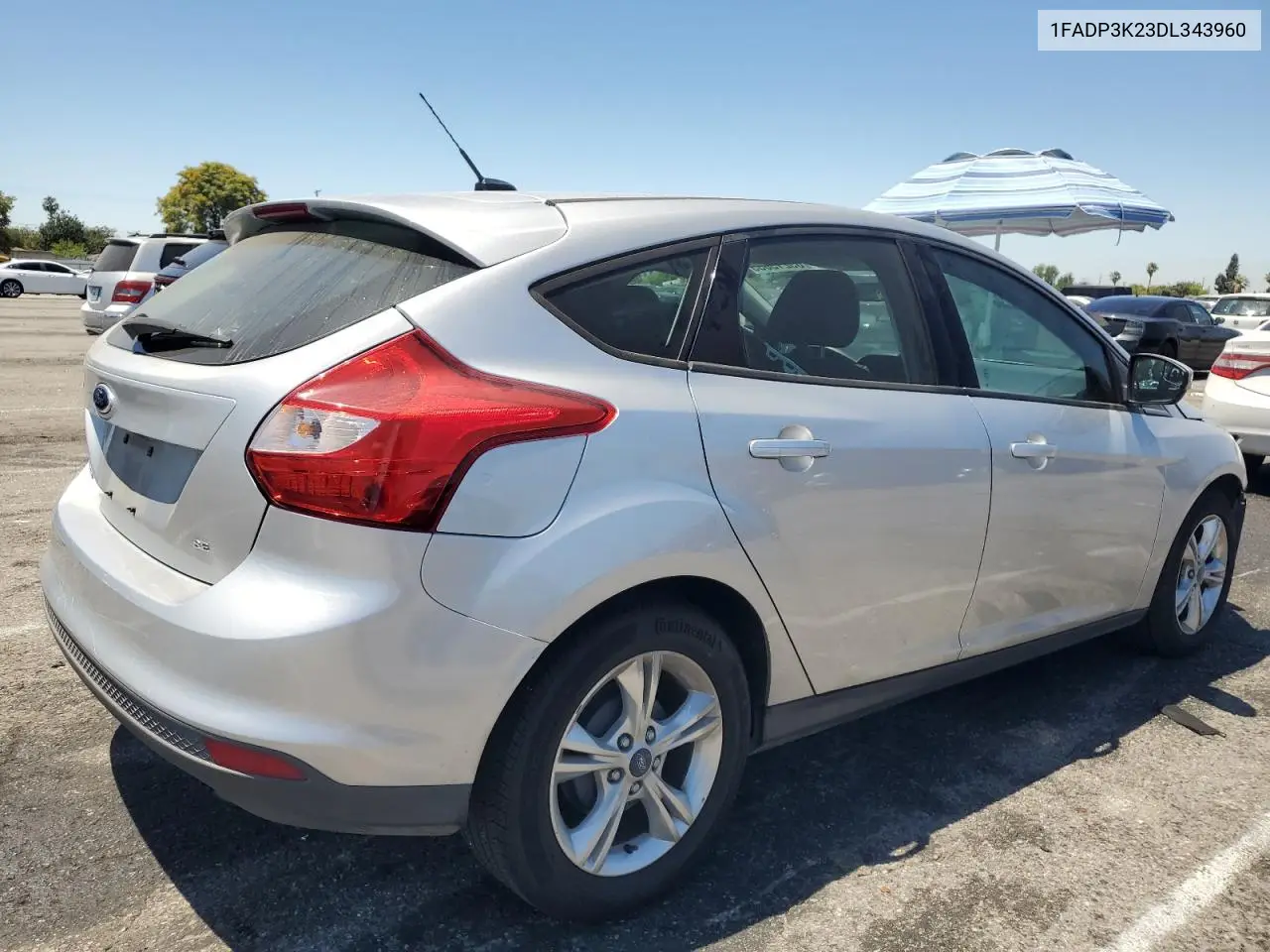 2013 Ford Focus Se VIN: 1FADP3K23DL343960 Lot: 63215835