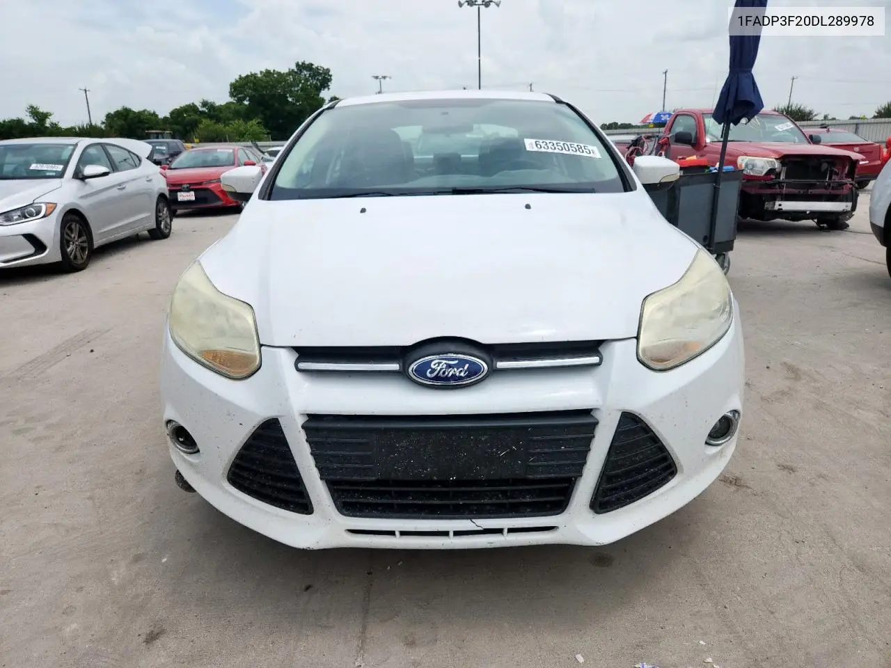 2013 Ford Focus Se VIN: 1FADP3F20DL289978 Lot: 63350585