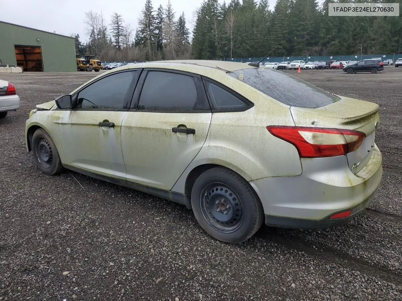 2014 Ford Focus S VIN: 1FADP3E24EL270630 Lot: 49691375