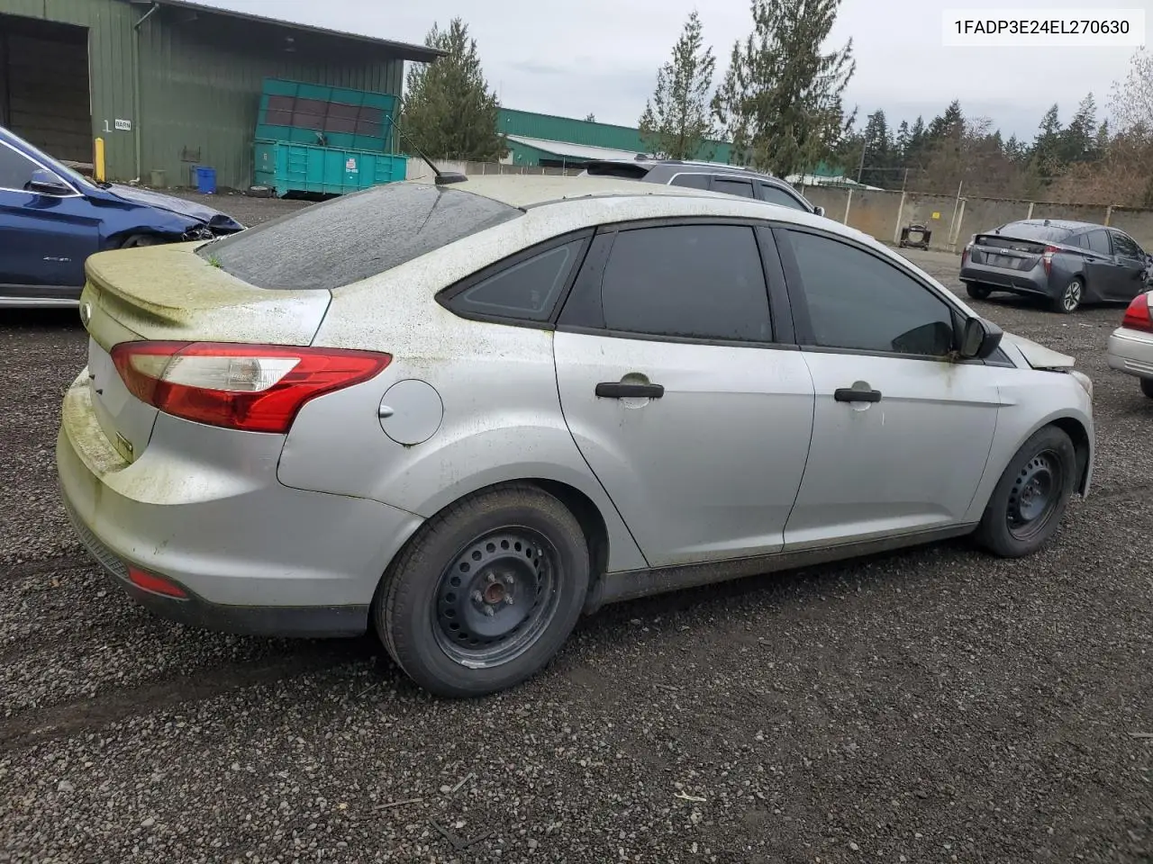 2014 Ford Focus S VIN: 1FADP3E24EL270630 Lot: 49691375