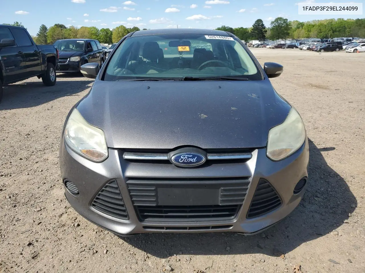 2014 Ford Focus Se VIN: 1FADP3F29EL244099 Lot: 52614885