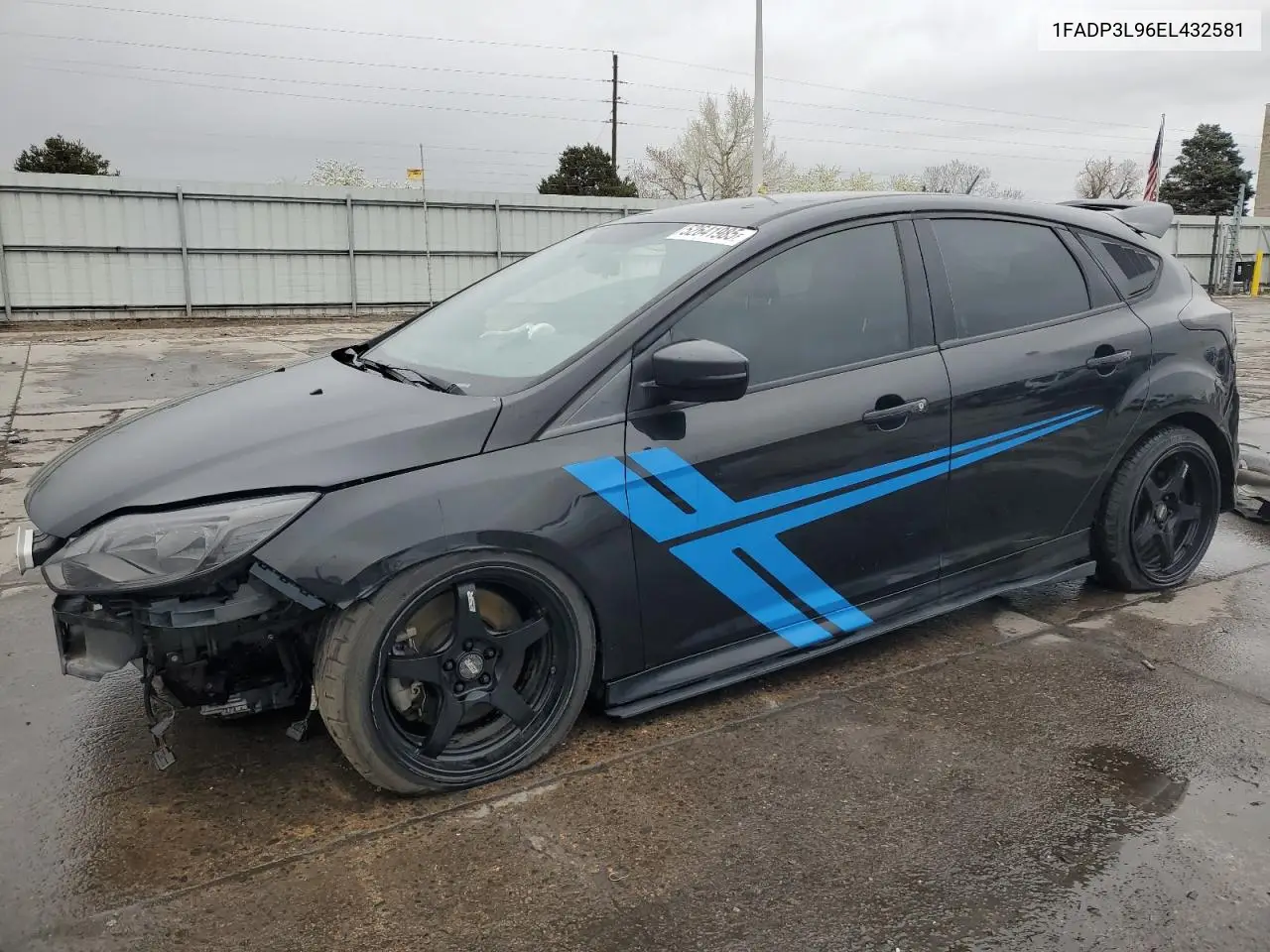 2014 Ford Focus St VIN: 1FADP3L96EL432581 Lot: 52641985