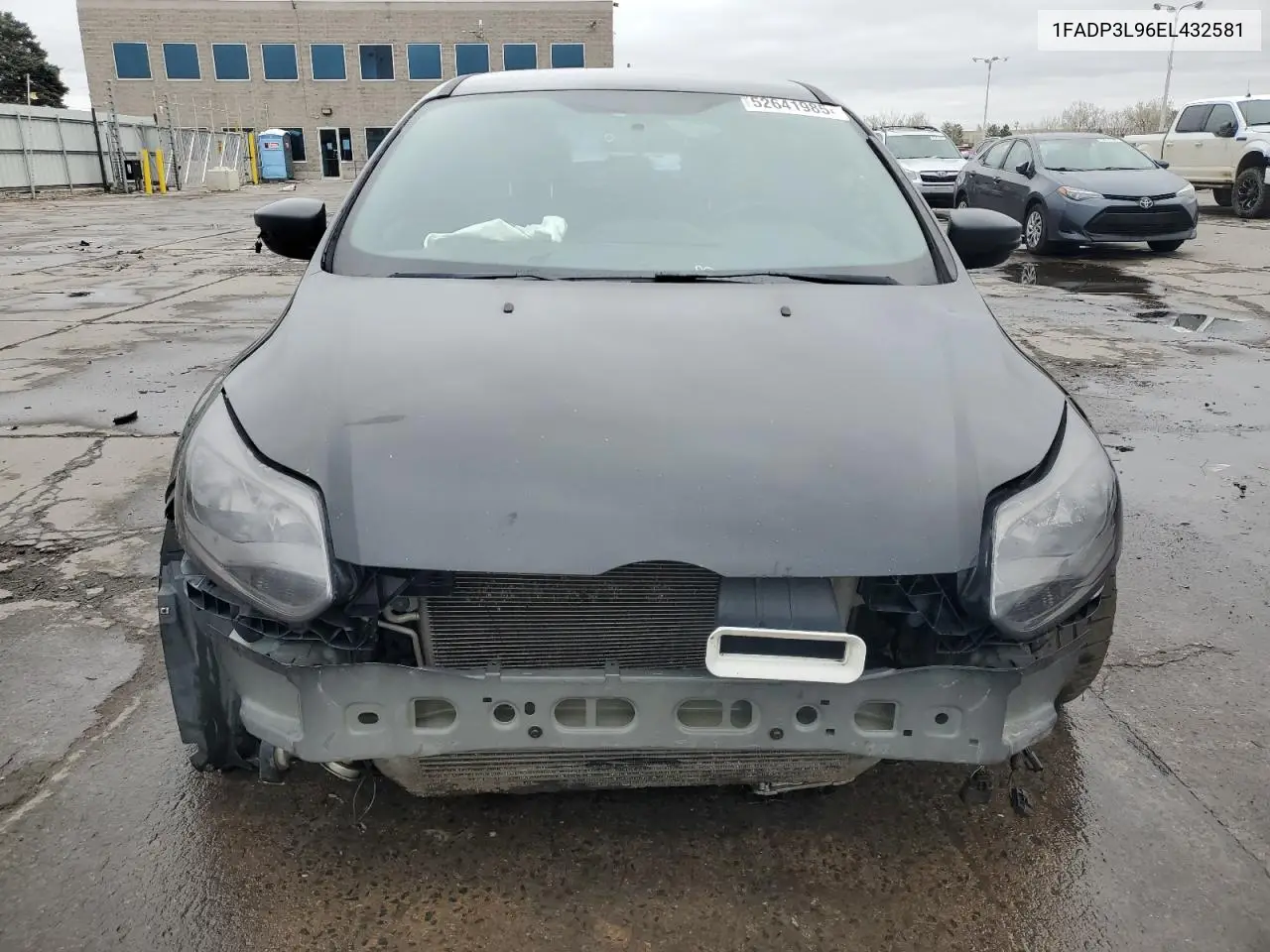 2014 Ford Focus St VIN: 1FADP3L96EL432581 Lot: 52641985