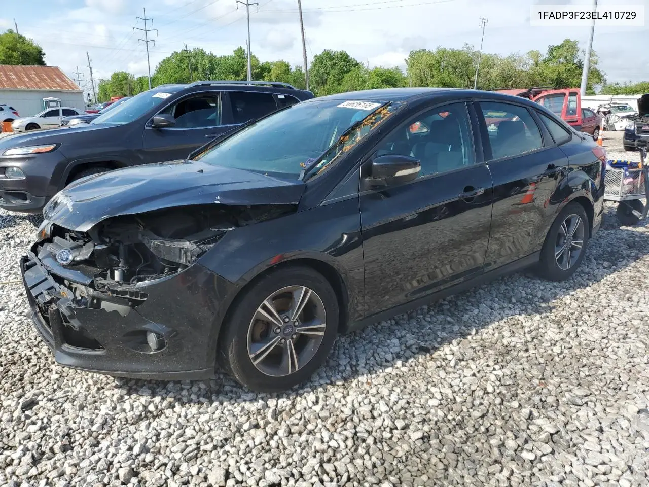 2014 Ford Focus Se VIN: 1FADP3F23EL410729 Lot: 56626165