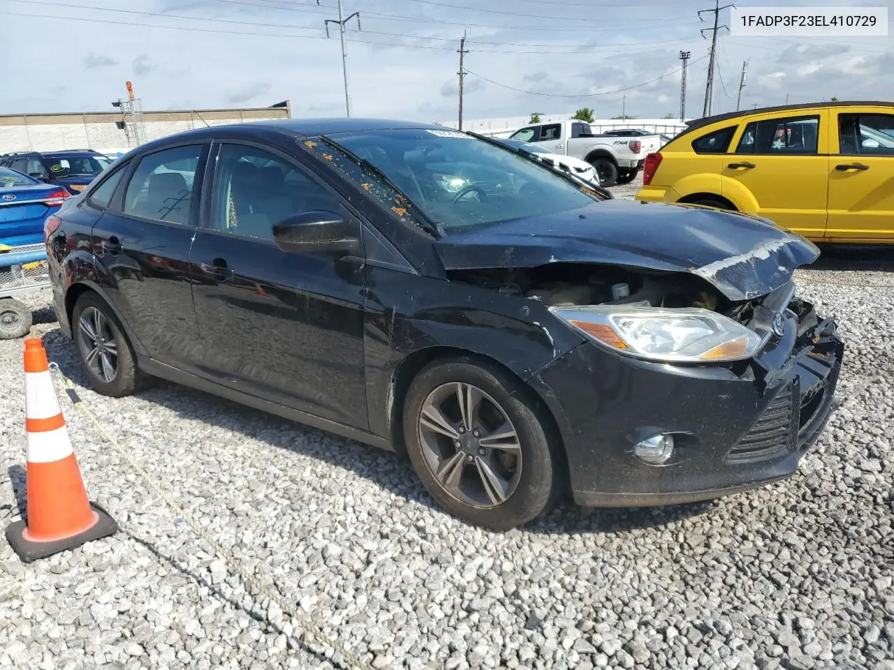 2014 Ford Focus Se VIN: 1FADP3F23EL410729 Lot: 56626165