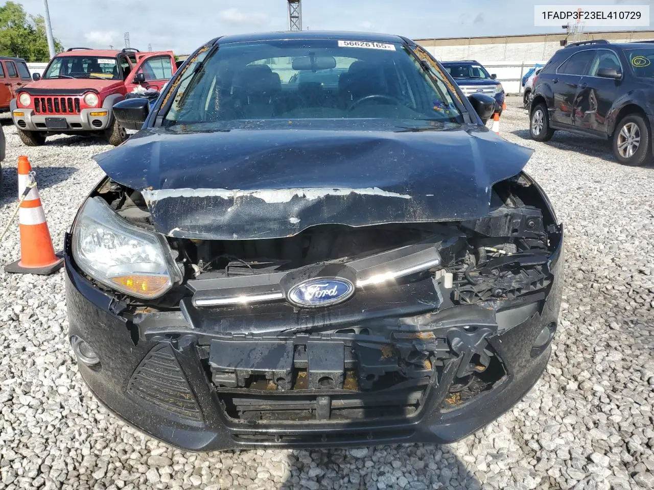 2014 Ford Focus Se VIN: 1FADP3F23EL410729 Lot: 56626165
