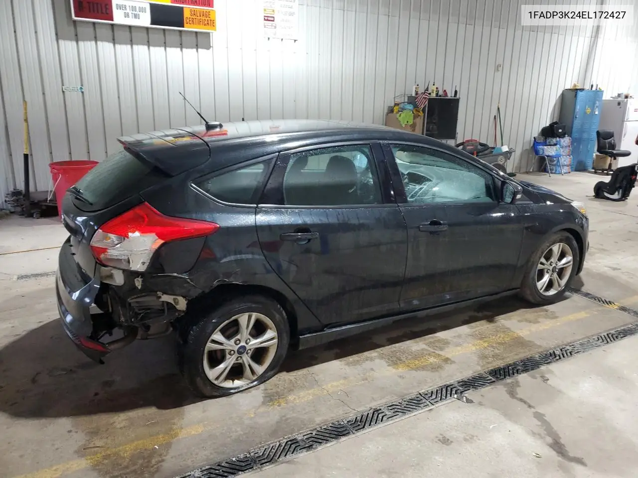 2014 Ford Focus Se VIN: 1FADP3K24EL172427 Lot: 56712205