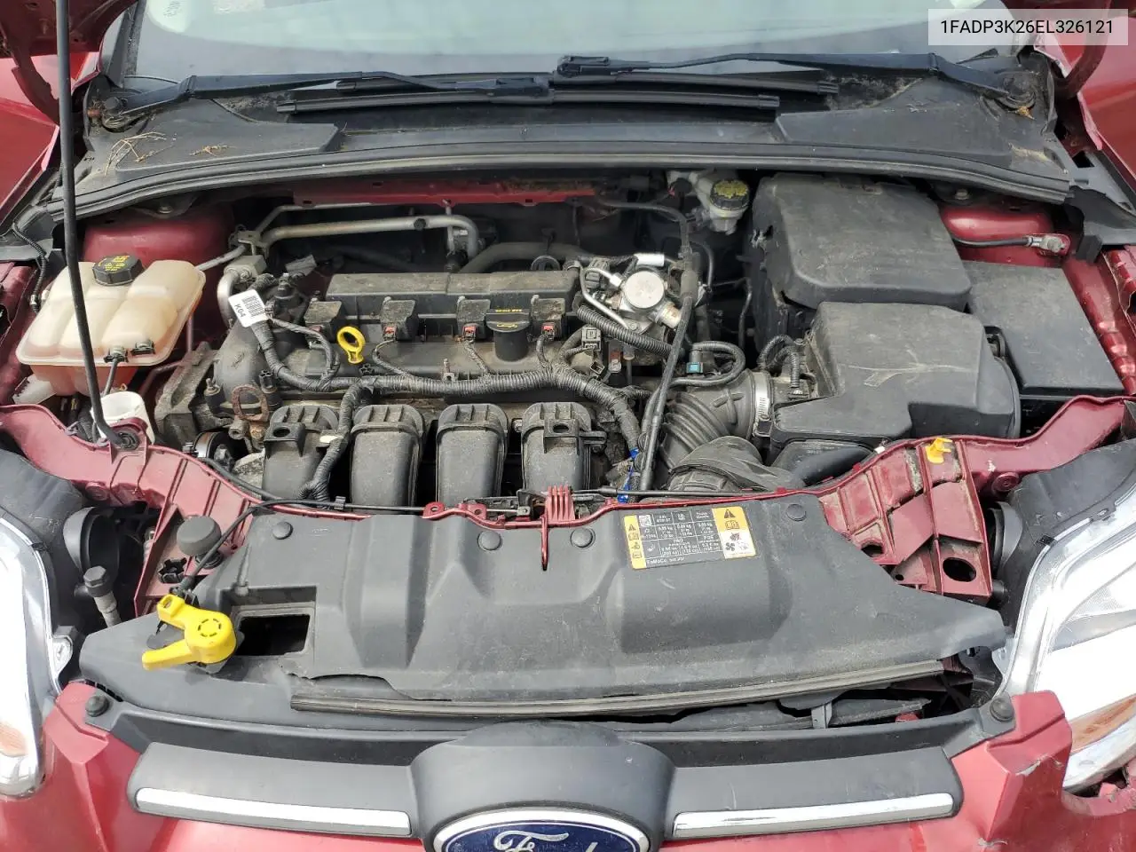 2014 Ford Focus Se VIN: 1FADP3K26EL326121 Lot: 56783685