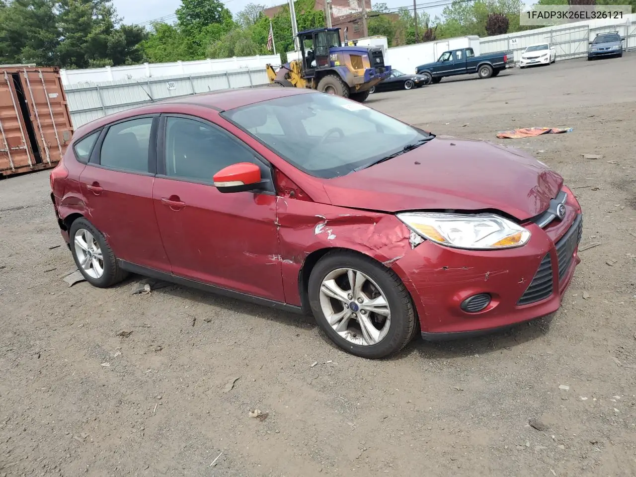 2014 Ford Focus Se VIN: 1FADP3K26EL326121 Lot: 56783685