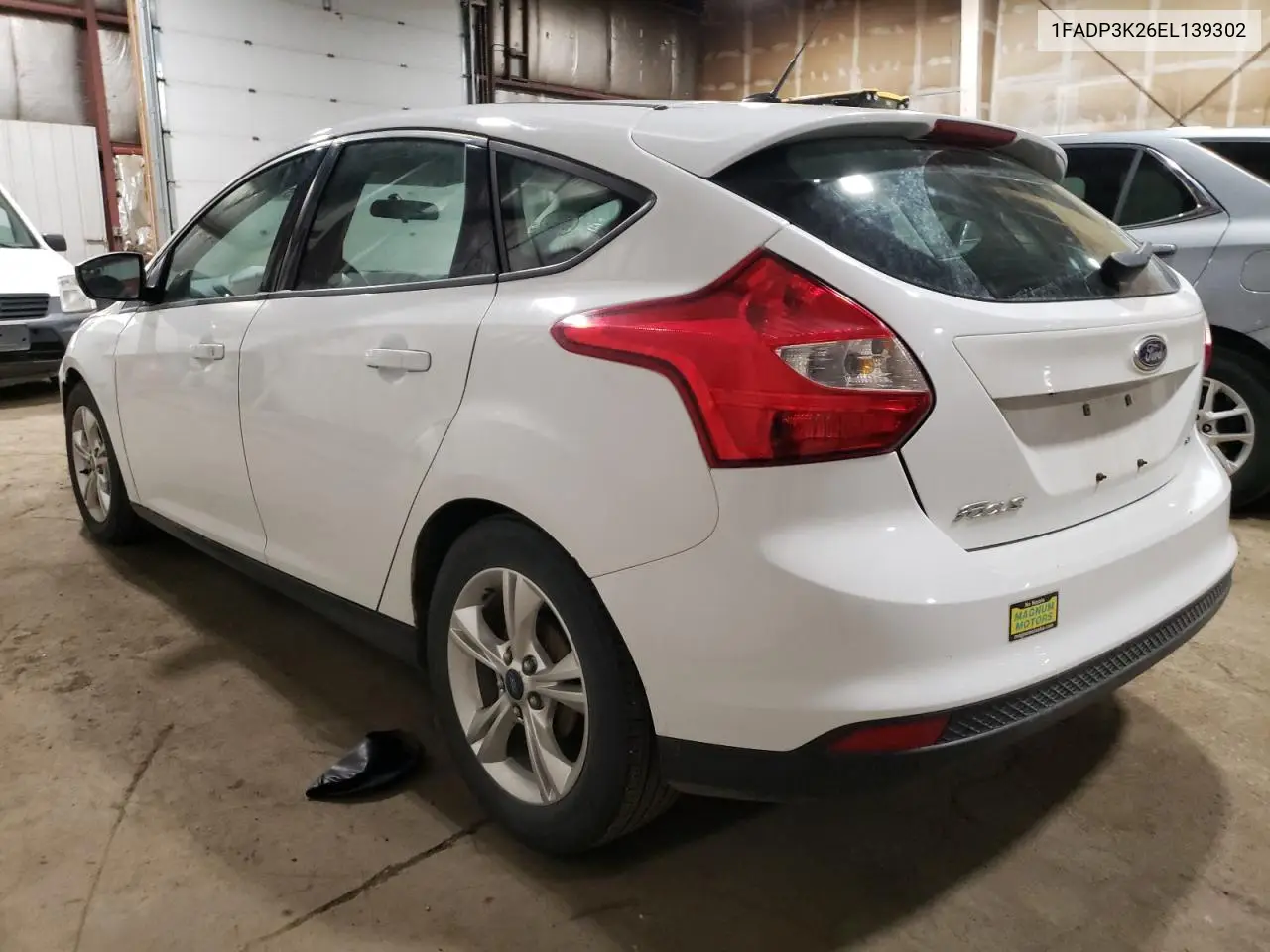 2014 Ford Focus Se VIN: 1FADP3K26EL139302 Lot: 56987575
