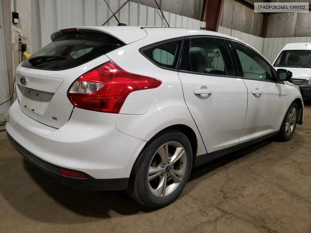 2014 Ford Focus Se VIN: 1FADP3K26EL139302 Lot: 56987575