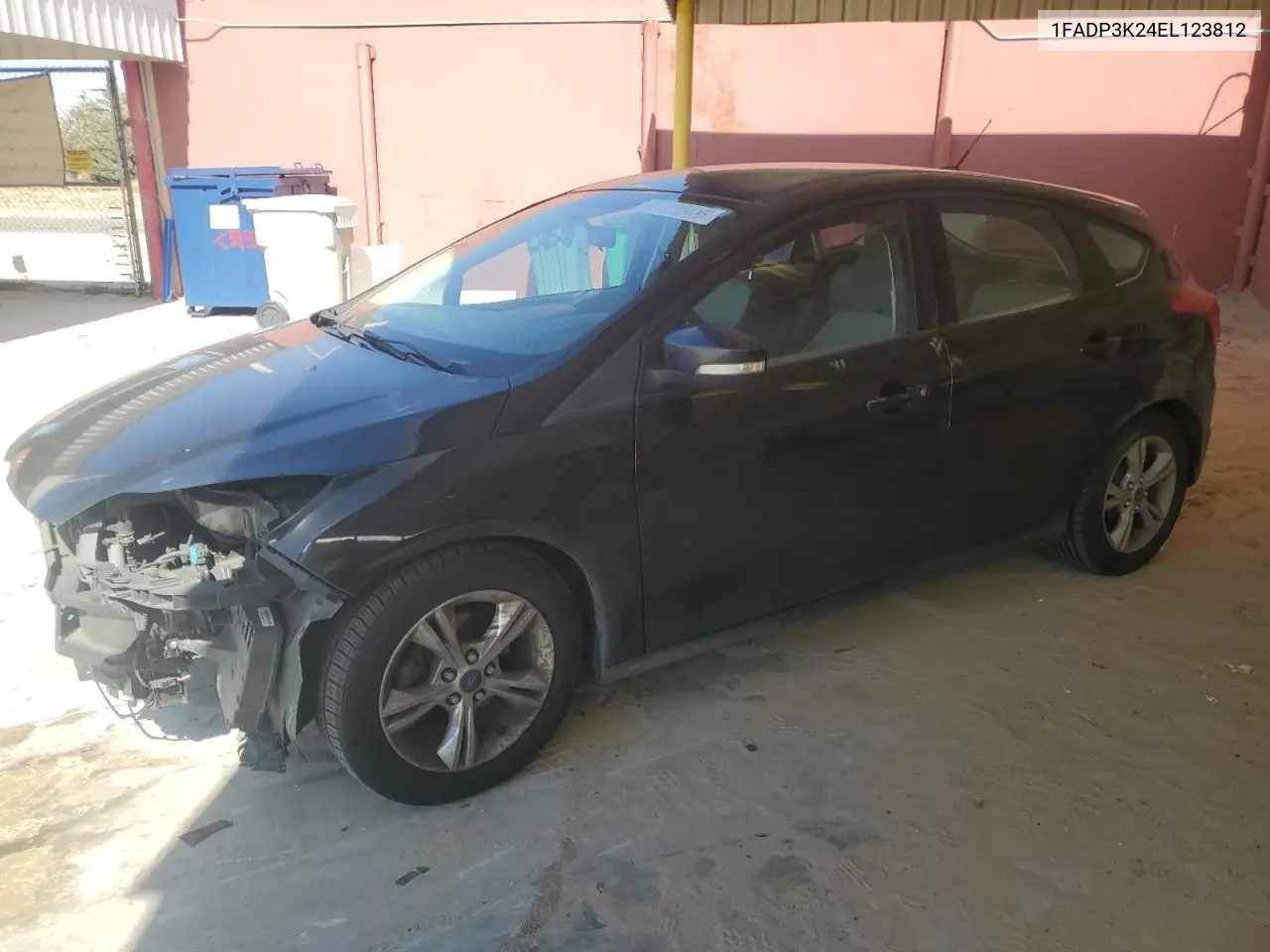 2014 Ford Focus Se VIN: 1FADP3K24EL123812 Lot: 57084025