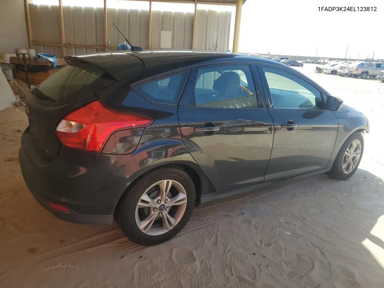 2014 Ford Focus Se VIN: 1FADP3K24EL123812 Lot: 57084025