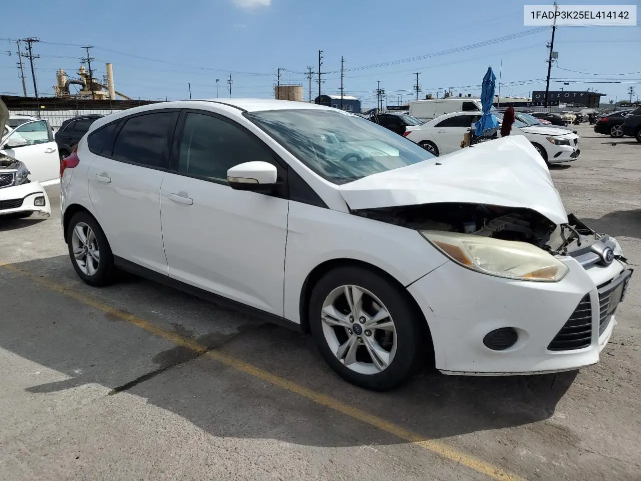 2014 Ford Focus Se VIN: 1FADP3K25EL414142 Lot: 57096965