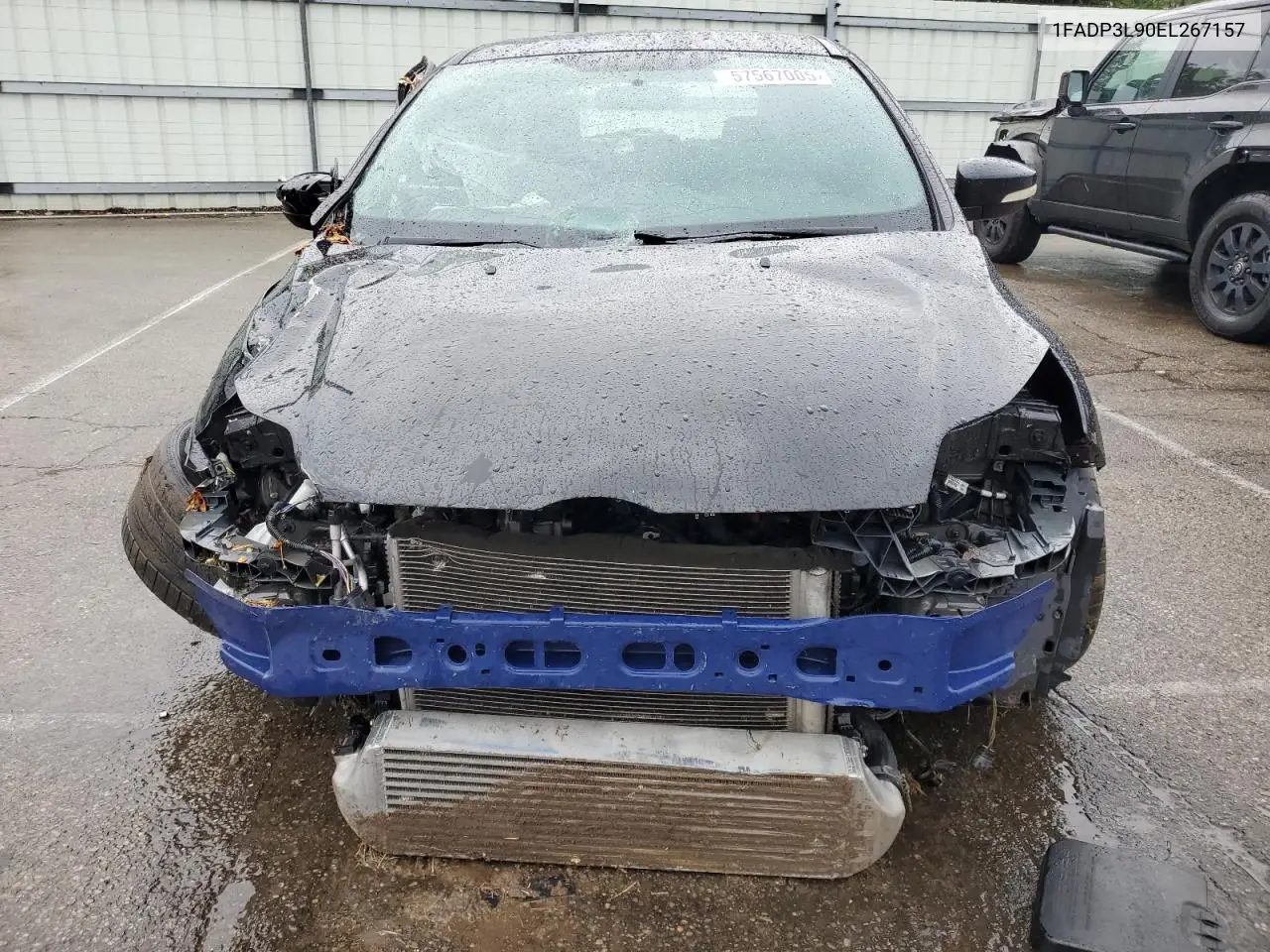 2014 Ford Focus St VIN: 1FADP3L90EL267157 Lot: 57567005