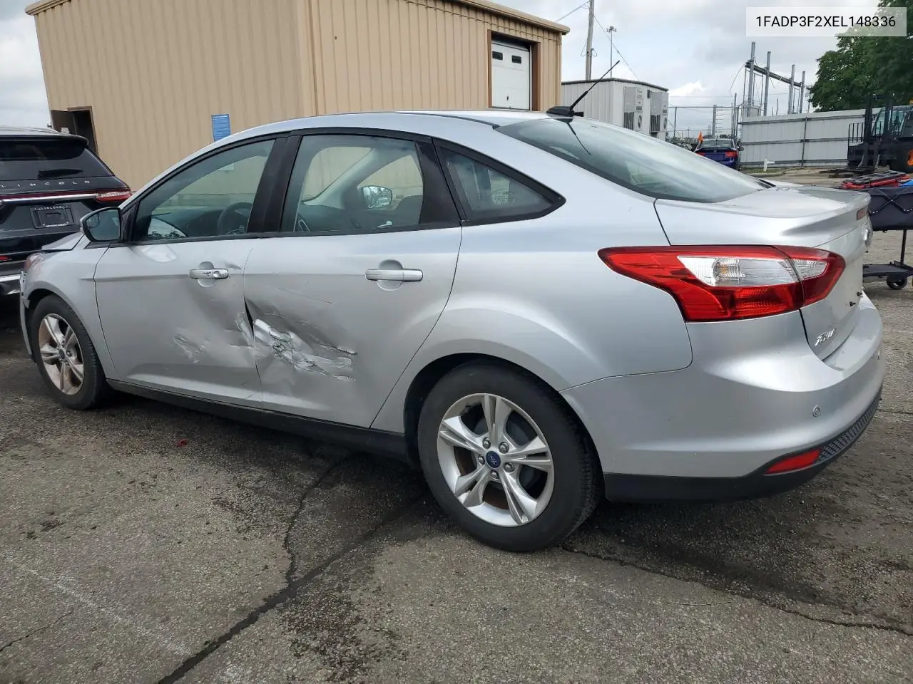 2014 Ford Focus Se VIN: 1FADP3F2XEL148336 Lot: 58258795
