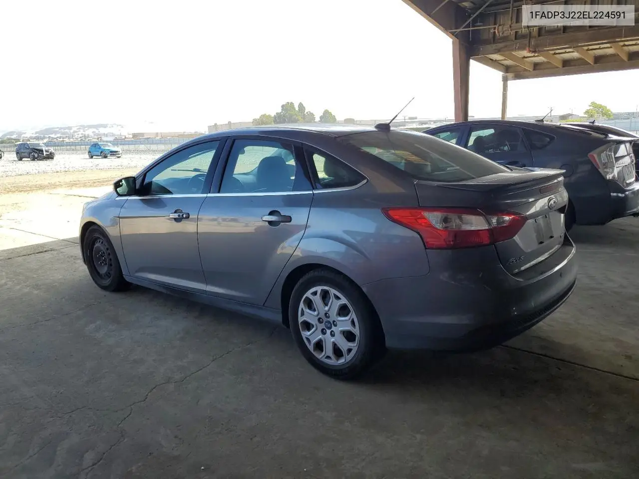 2014 Ford Focus Titanium VIN: 1FADP3J22EL224591 Lot: 60902895